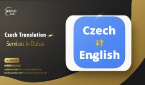 Czech Translation Services in Dubai