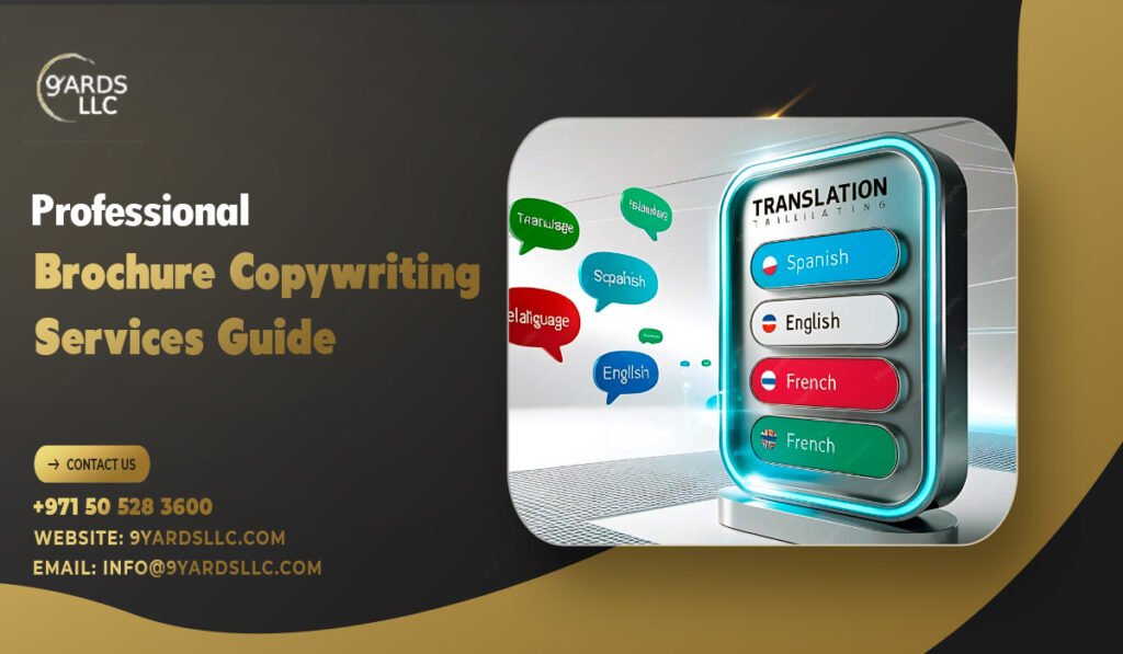 Professional Brochure Copywriting Services Guide