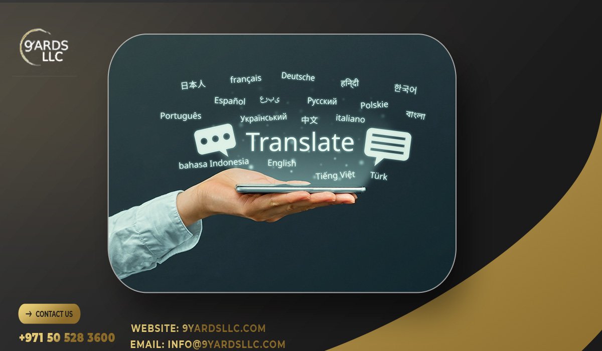 What Is User Manual Translation by 9Yards LLC in the UAE